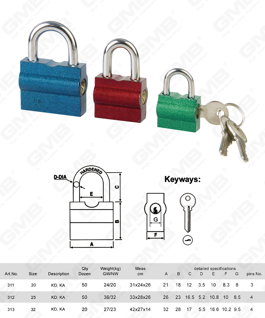 挂锁 网站 网站 网站 3_ 【300】 طبل نوع الحديد القفل (فتح الجانب) -48