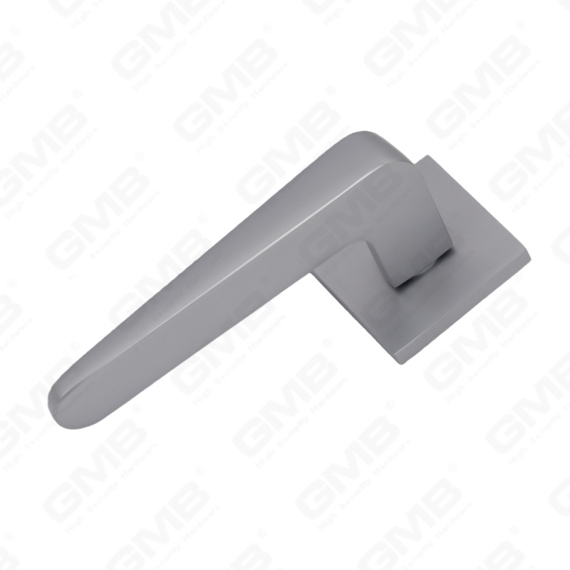 مقبض باب من الألومنيوم لتزيين المنزل الحديث الجديد على وردة مستديرة