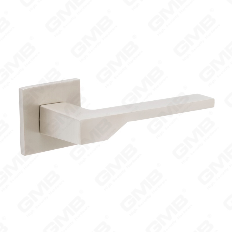 مقبض باب من الألومنيوم لتزيين المنزل الحديث الجديد على وردة مستديرة