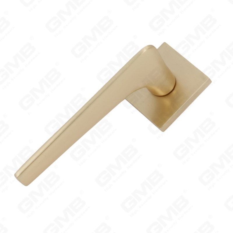 مقبض باب من الألومنيوم لتزيين المنزل الحديث الجديد على وردة مستديرة