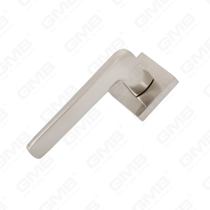 مقبض باب من الألومنيوم لتزيين المنزل الحديث الجديد على وردة مستديرة