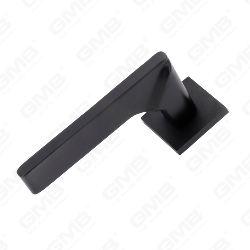 مقبض باب من الألومنيوم لتزيين المنزل الحديث الجديد على وردة مستديرة