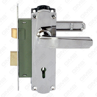 مجموعة قفل باب الأمان العالي مع مجموعة قفل مزلاج مجموعة قفل قفل مقبض قفل (0223)