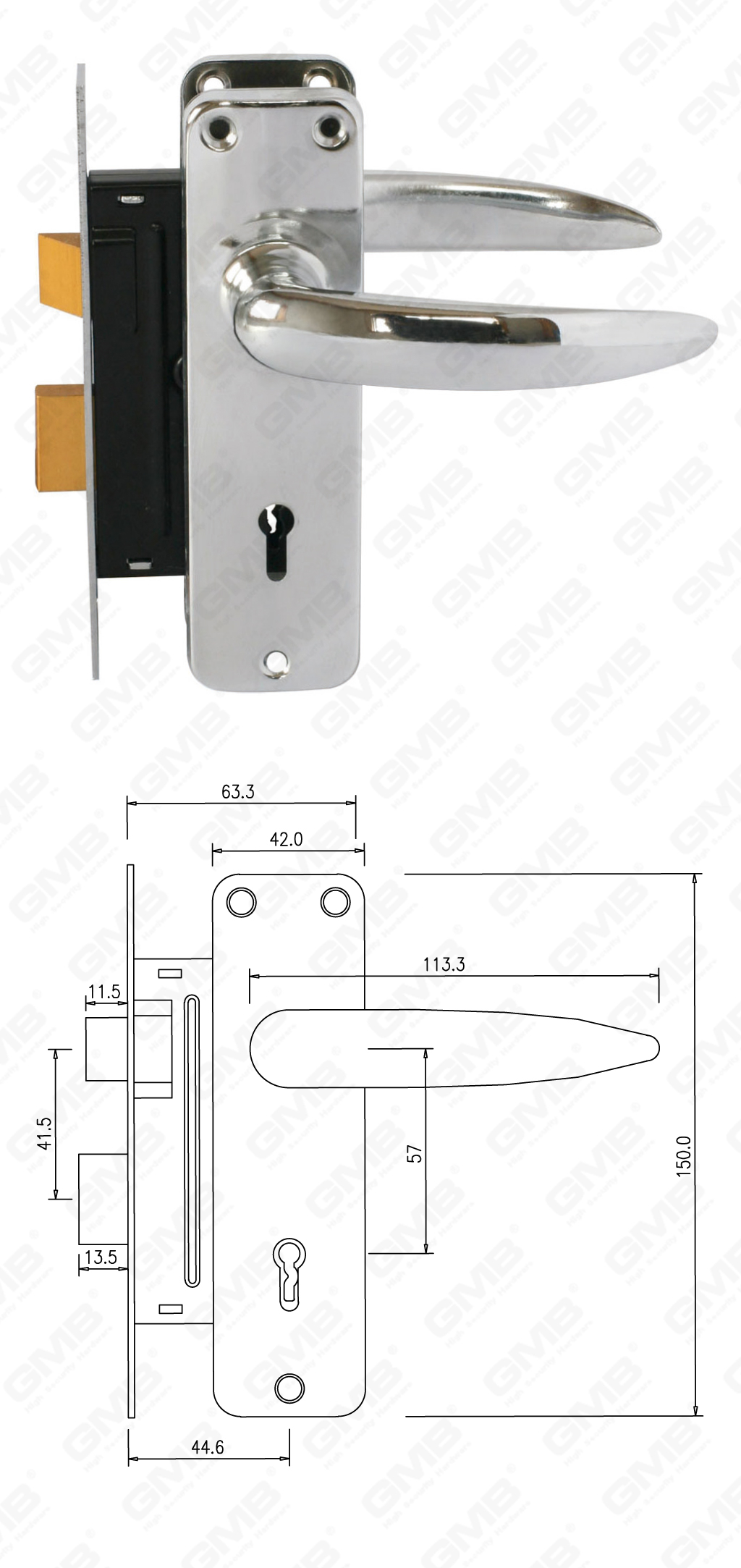 07 قفل Set_910L-16