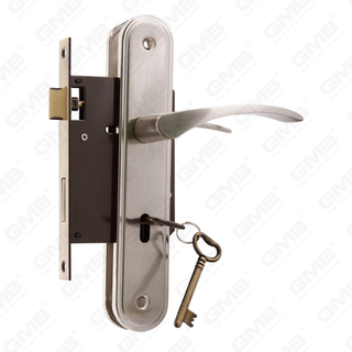 مجموعة قفل باب الأمان العالي مع مجموعة قفل فتحة مفتاح المزلاج مجموعة قفل قفل مقبض القفل (716-M18K)