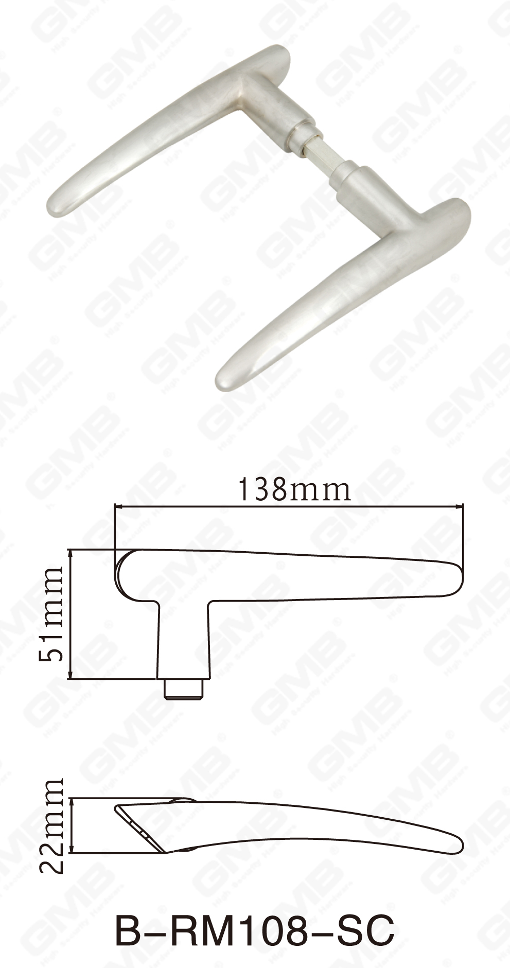 06 مقبض النحاس _B-RM108-SC-18