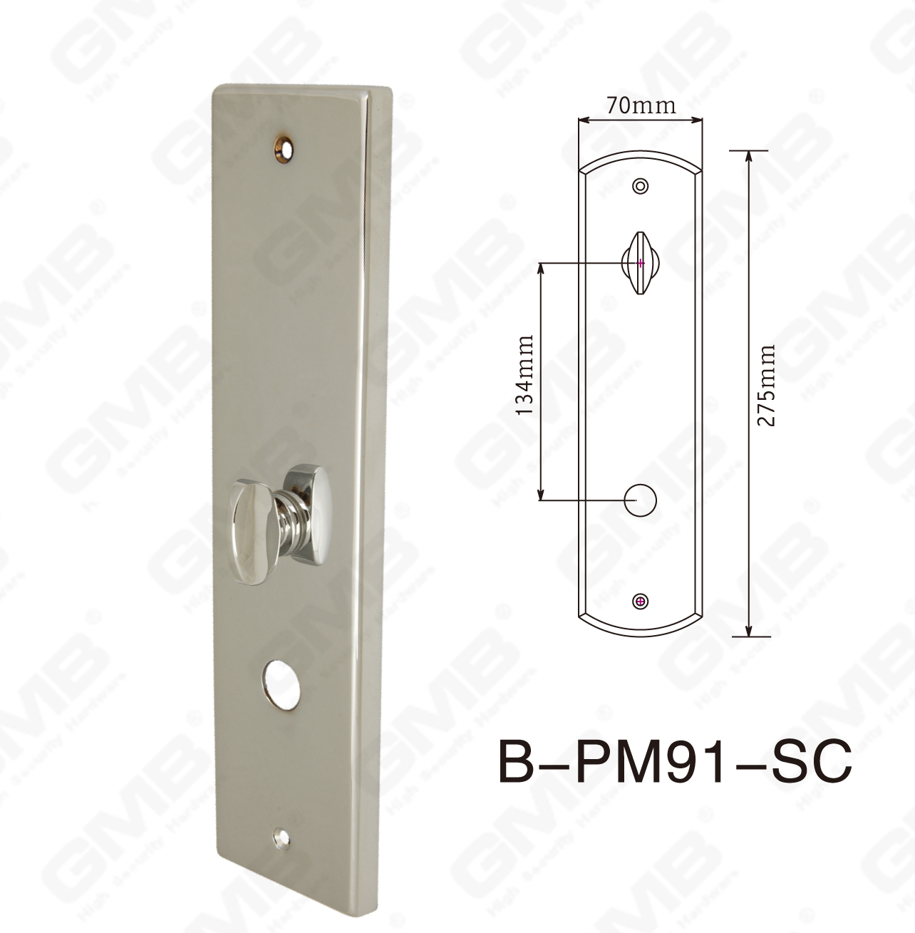 06 BRASS HANDER_B-PM91-SC-67