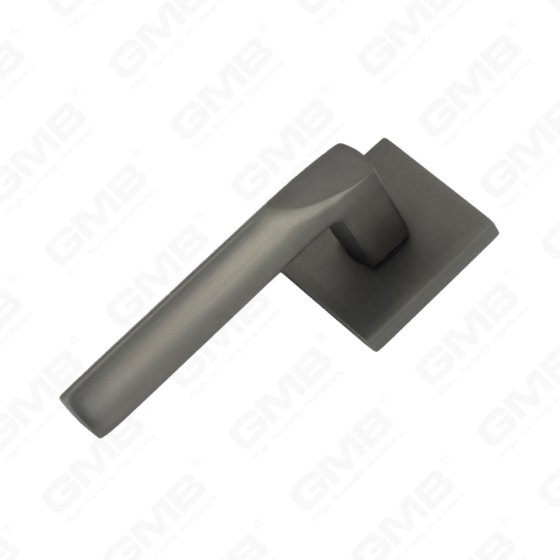 مقبض باب من الألومنيوم لتزيين المنزل الحديث الجديد على وردة مستديرة