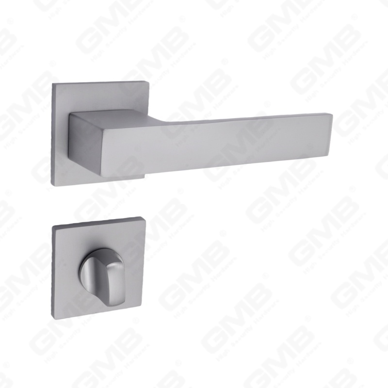 مقبض باب من الألومنيوم لتزيين المنزل الحديث الجديد على وردة مستديرة