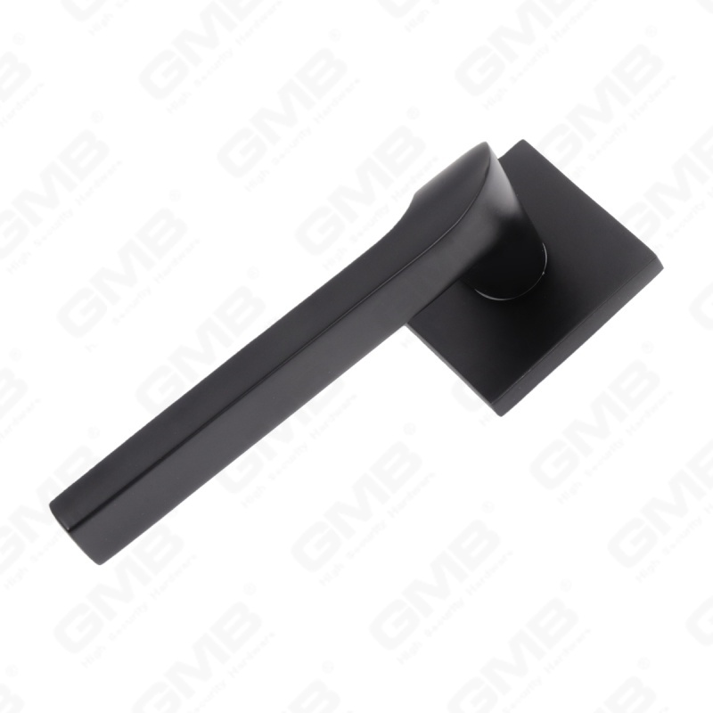 مقبض باب من الألومنيوم لتزيين المنزل الحديث الجديد على وردة مستديرة