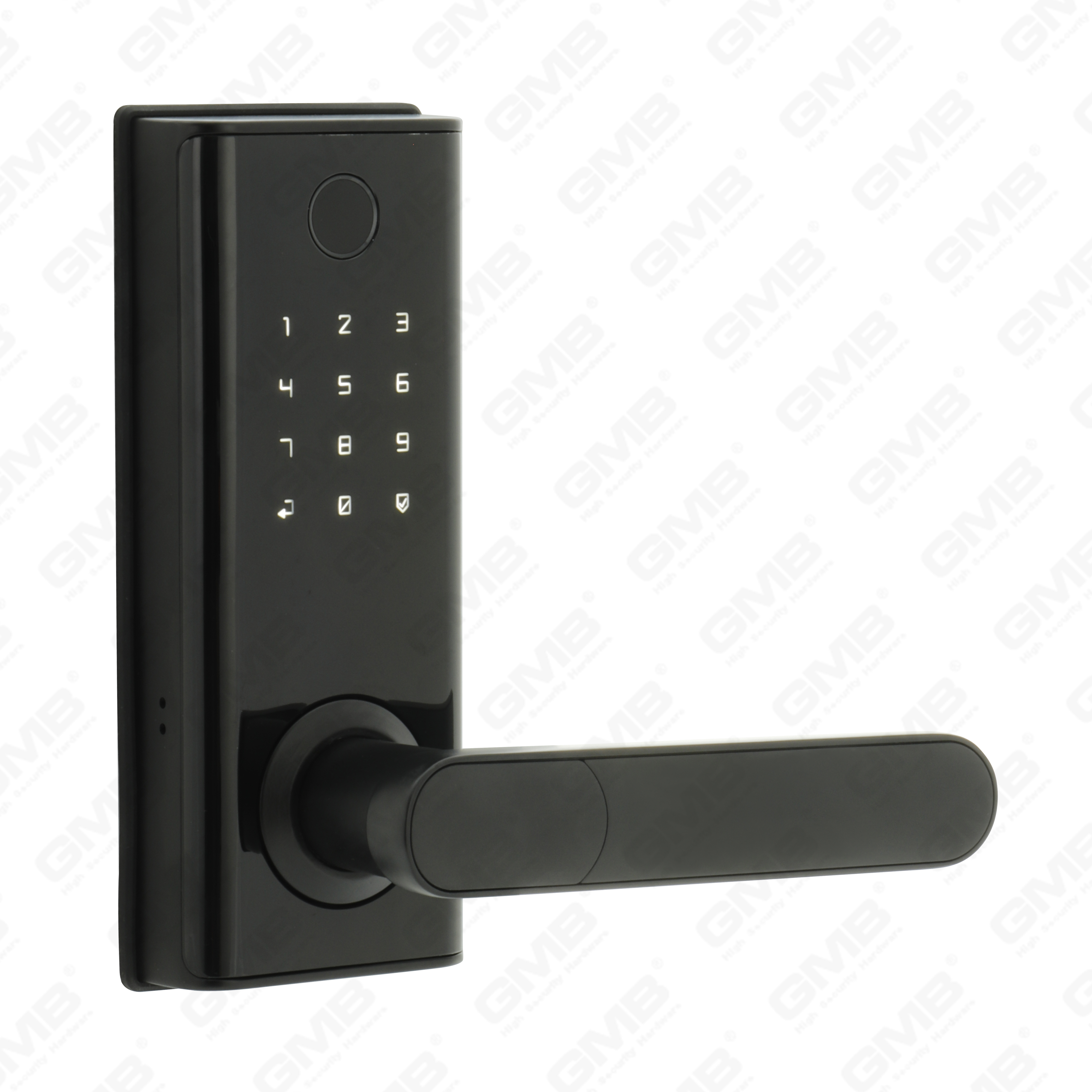 الإدخال الأمريكي القياسي المضاد للماء TUYA/TT Wireless Digital Password Phasswrint MF Card Smart Door Lock (A014)