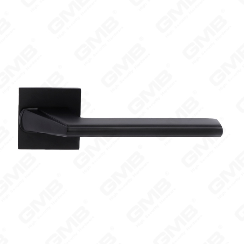 مقبض باب من الألومنيوم لتزيين المنزل الحديث الجديد على وردة مستديرة