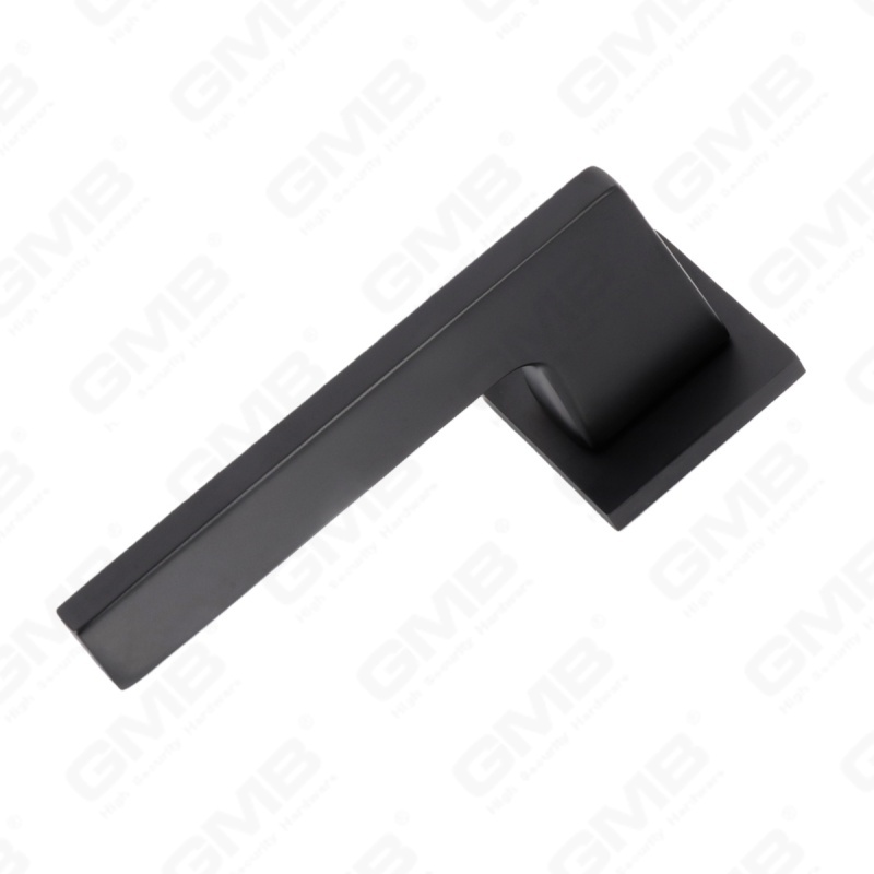 مقبض باب من الألومنيوم لتزيين المنزل الحديث الجديد على وردة مستديرة