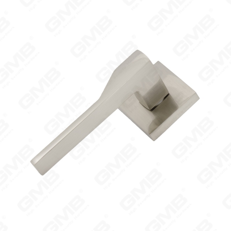 مقبض باب من الألومنيوم لتزيين المنزل الحديث الجديد على وردة مستديرة