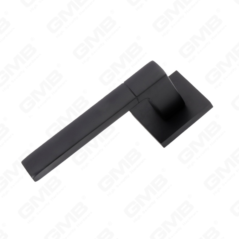 مقبض باب من الألومنيوم لتزيين المنزل الحديث الجديد على وردة مستديرة