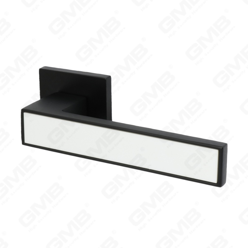 مقبض باب من الألومنيوم لتزيين المنزل الحديث الجديد على وردة مستديرة