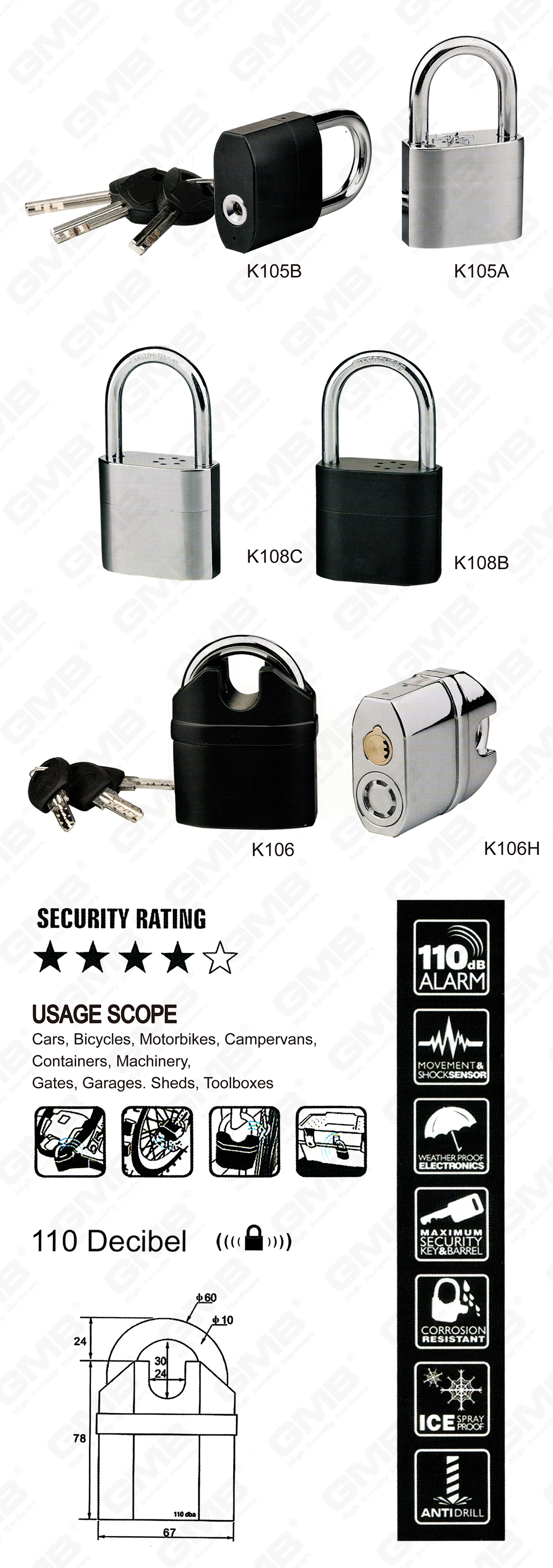 挂锁 网站 网站 2_ 【079】 إنذار Padlock-64