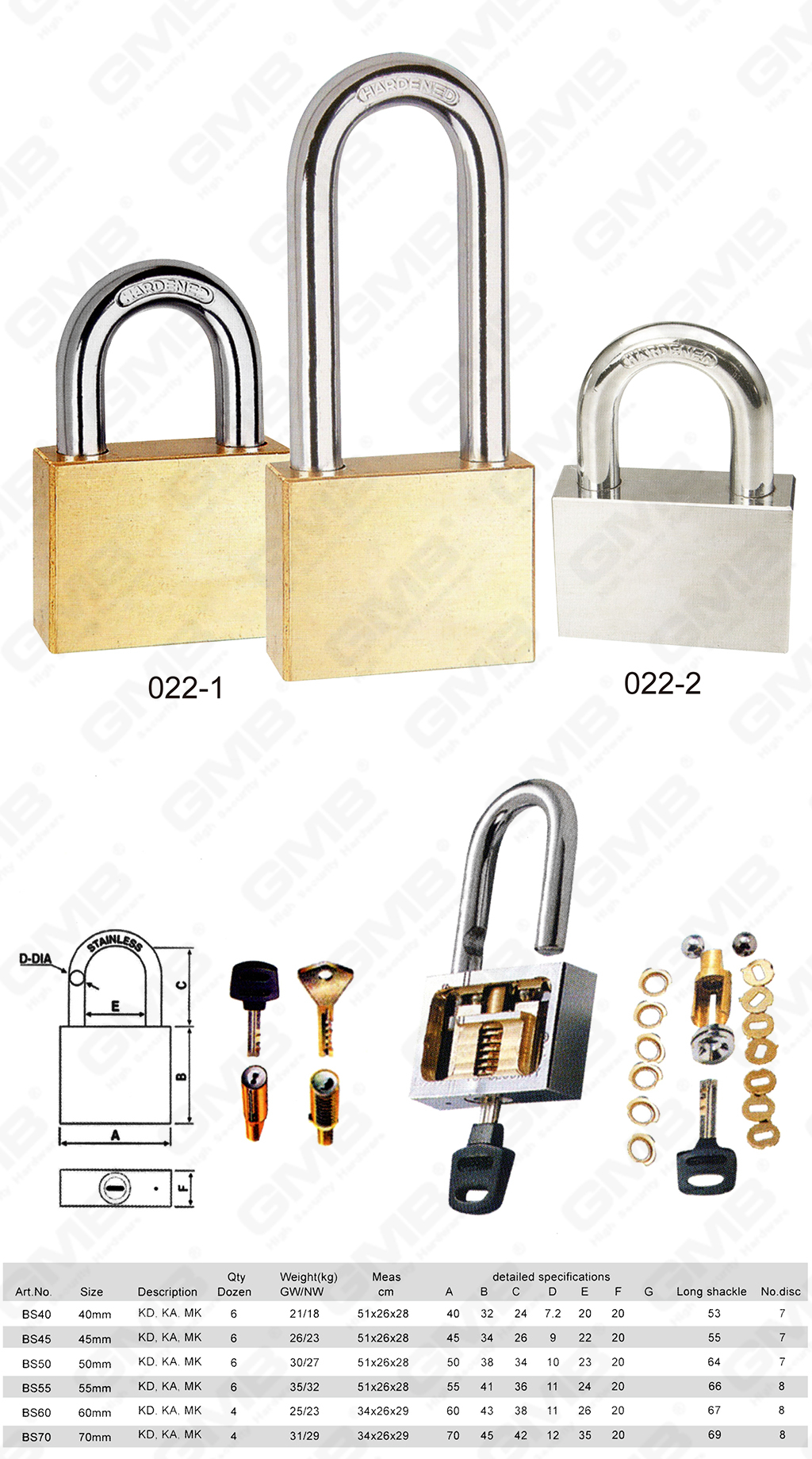 挂锁 网站 图 1_ 【022】 قرص النحاس Padlock-52