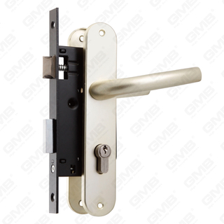 مجموعة قفل باب الأمان العالي مع مزلاج مزلاج فتحة اسطوانة قفل مجموعة قفل قفل مقبض قفل (113)