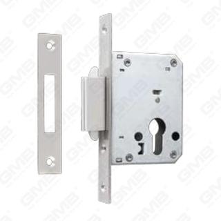 عالية الأمان الفولاذ المقاوم للصدأ نقر باب اسطوانة قفل قفل الجسم للأبواب الخشبية أو المنزلقة (40S / 50S)