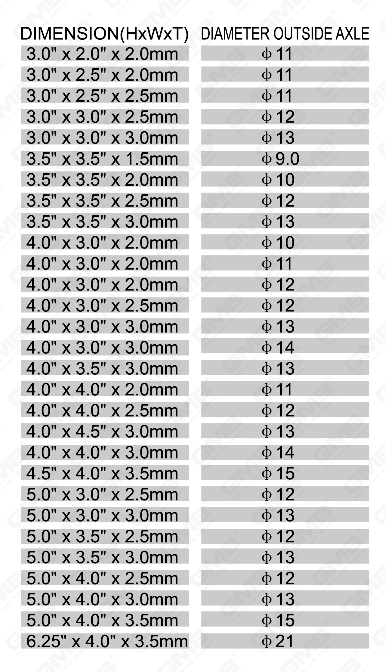 Stainless Steel Hinge Series_LDL-109-27