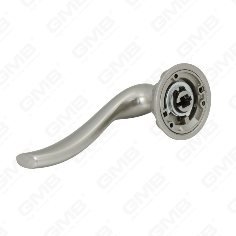 مقبض باب من الألومنيوم لتزيين المنزل الحديث الجديد على وردة مستديرة