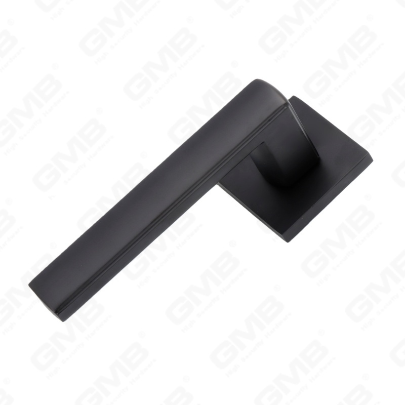 مقبض باب من الألومنيوم لتزيين المنزل الحديث الجديد على وردة مستديرة