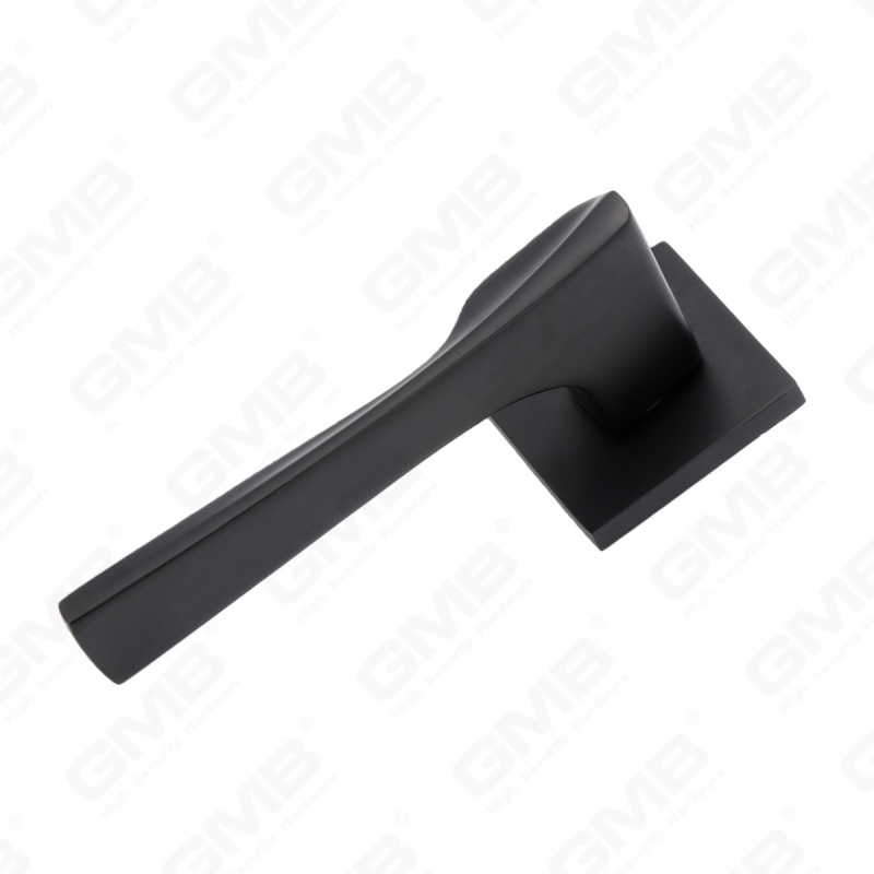 مقبض باب من الألومنيوم لتزيين المنزل الحديث الجديد على وردة مستديرة