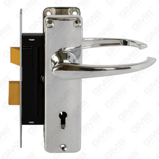 مجموعة قفل باب الأمان العالي مع مجموعة قفل مزلاج مجموعة قفل قفل مقبض قفل (682)