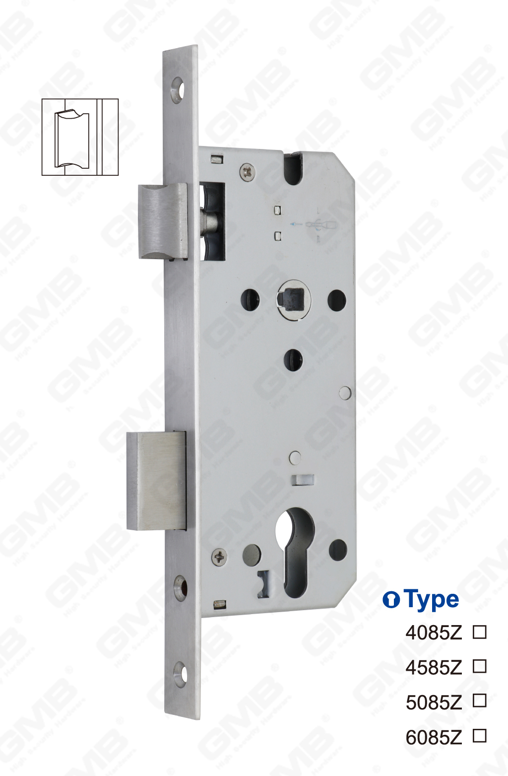 04 الفولاذ المقاوم للصدأ LOCK_4085Z-53