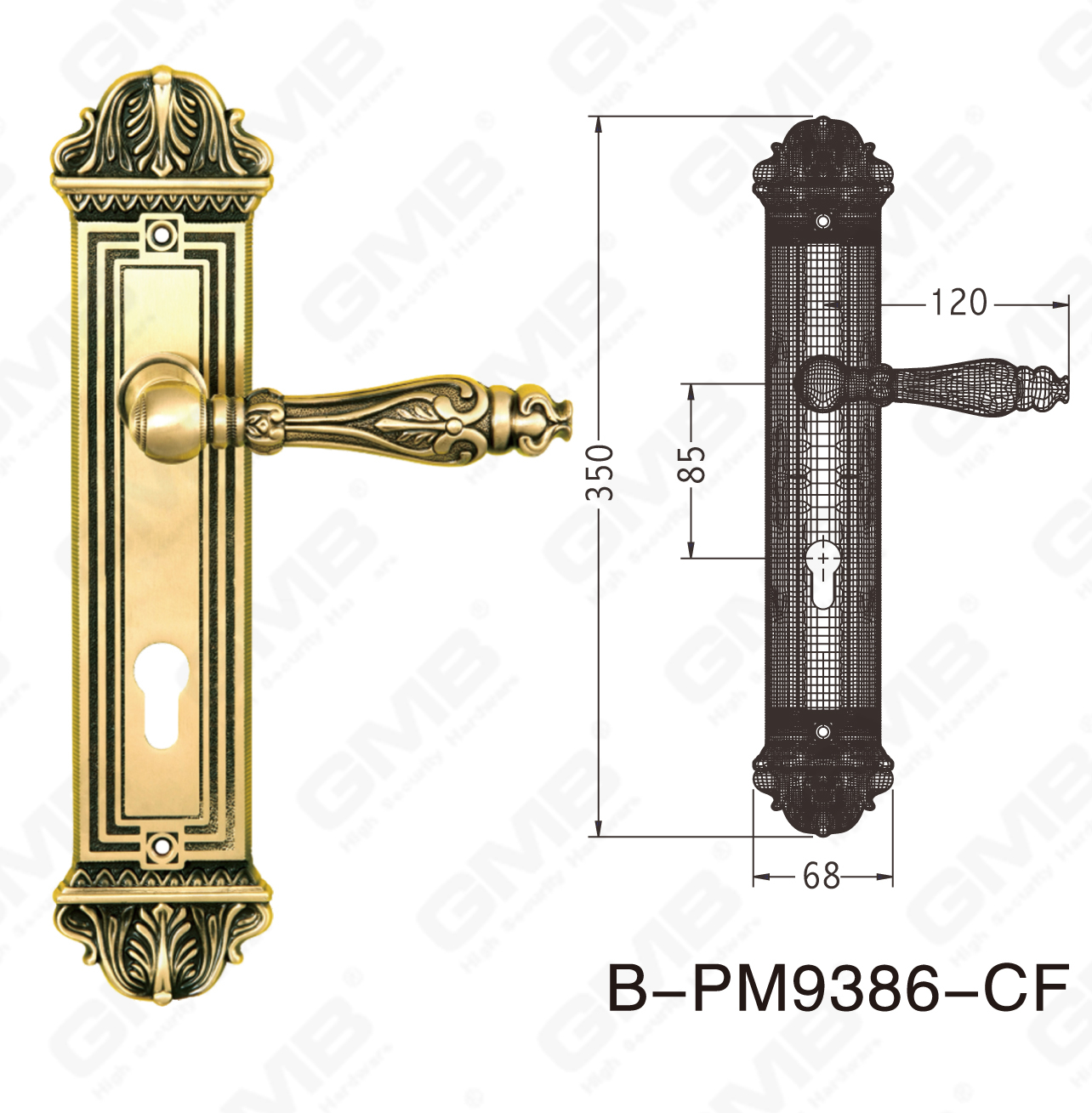 06 BRASS HANDER_B-PM9386-CF-54