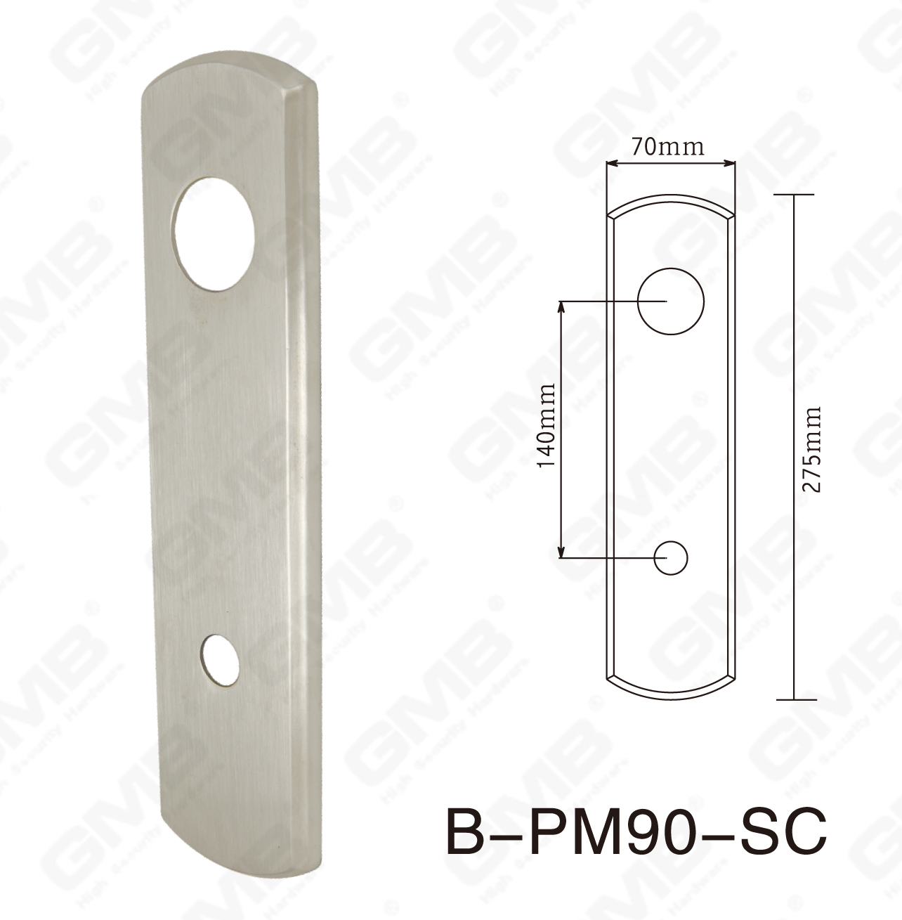 06 BRASS HANDER_B-PM90-SC-64