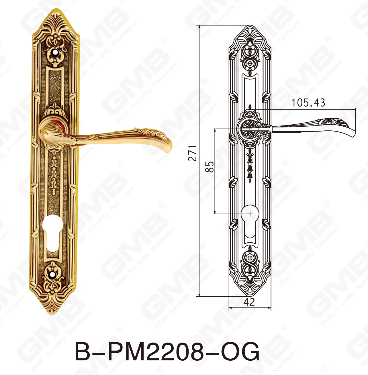 06 BRASS HANDER_B-PM2208-OG-22