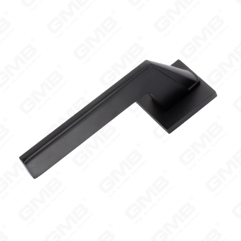 مقبض باب من الألومنيوم لتزيين المنزل الحديث الجديد على وردة مستديرة