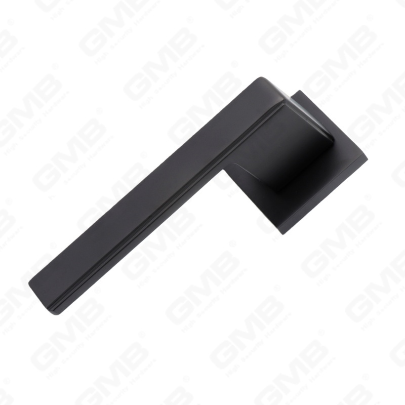 مقبض باب من الألومنيوم لتزيين المنزل الحديث الجديد على وردة مستديرة