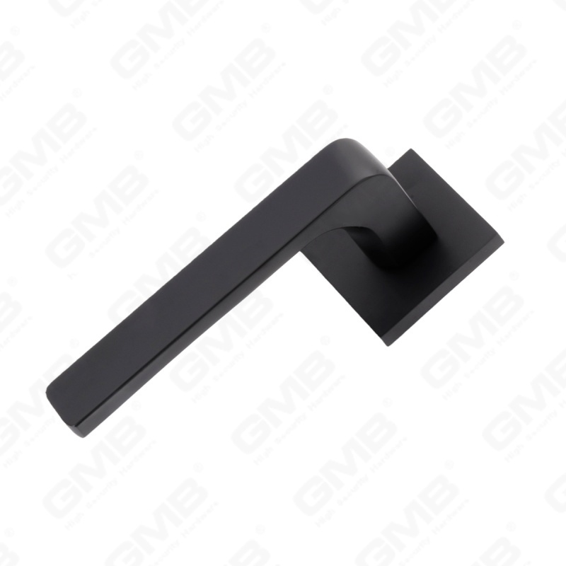 مقبض باب من الألومنيوم لتزيين المنزل الحديث الجديد على وردة مستديرة