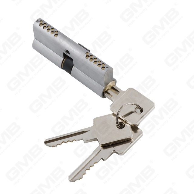 En1303 أسطوانة قفل الباب النحاسية عالية الأمان مع F Keyway (GMB-CY-24)