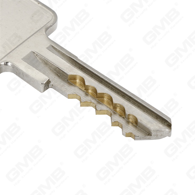 En1303 أسطوانة قفل الباب النحاسية عالية الأمان مع F Keyway (GMB-CY-24)