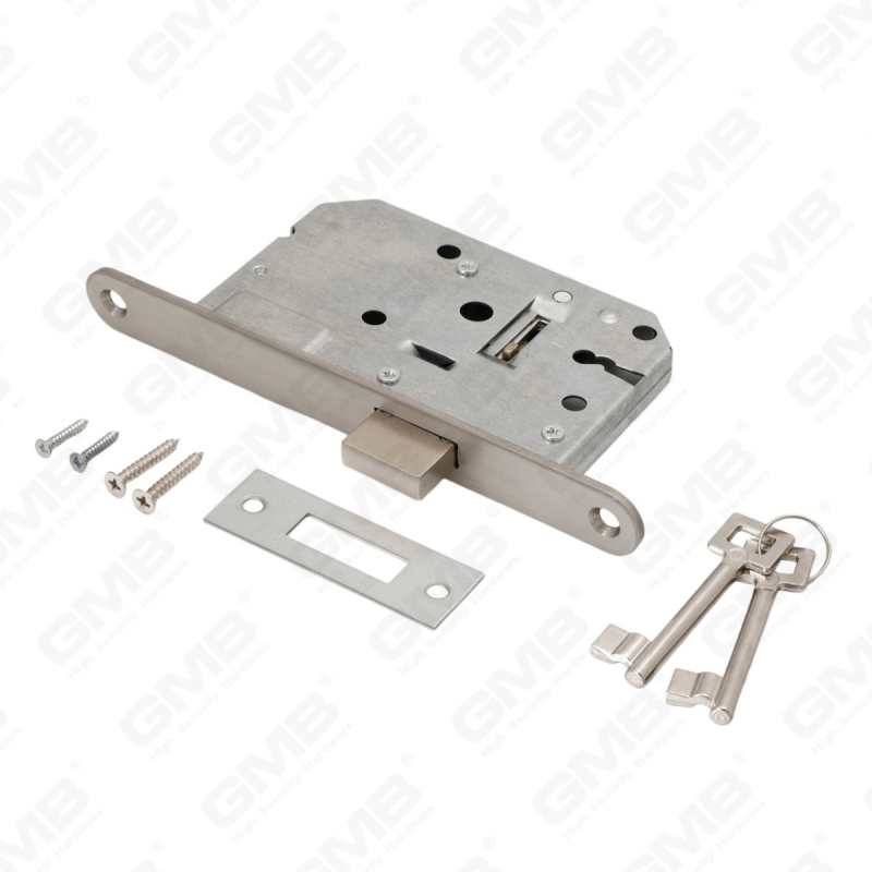 قفل باب نقر عالي الأمان نحاسي Zamak deadbolt SKG 1 نجمة 1 مفتاح زاماك مع 6 هيكل قفل مختلف (5100)